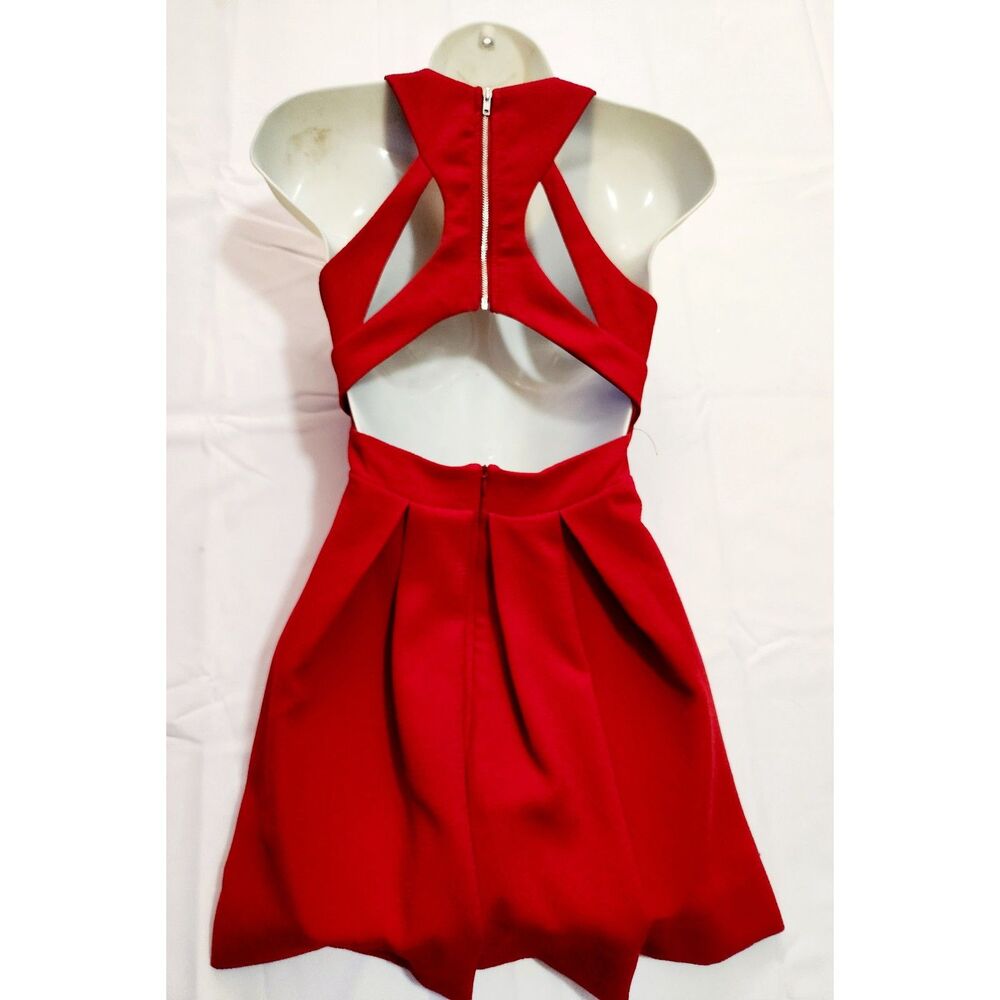 Lulu's Red Backless Dress Size XS - Picture 5 of 8